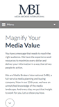 Mobile Screenshot of media-brokers.com